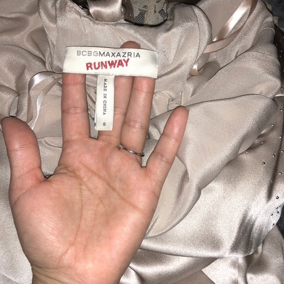 Silk BGBG MaxAzria Runway dress - Picture 3 of 5